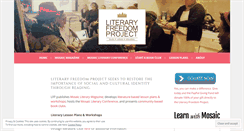 Desktop Screenshot of literaryfreedom.org